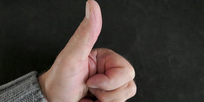 thumb, gesture, positive